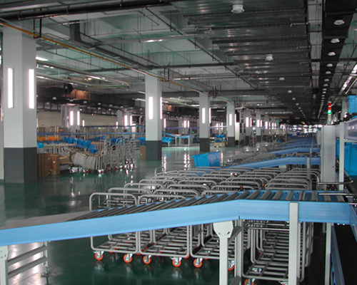 北京郵區中心局下線車及信盒車使用現場